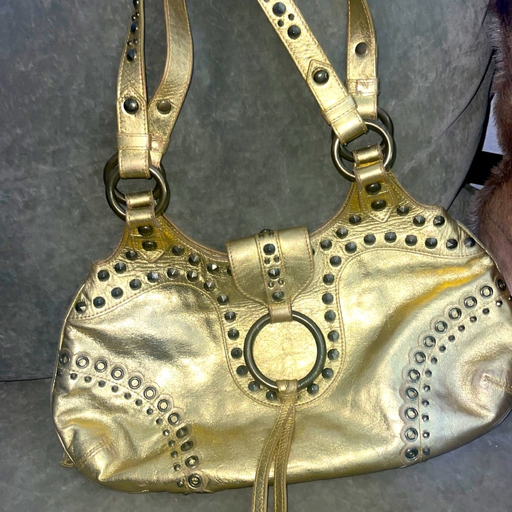 Vintage Isabella Fiore gold purse
